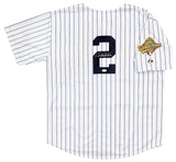 Derek Jeter New York Yankees Signed Majestic 1996 World Series Jersey JSA LOA