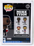 Mike Tyson Signed Funko Pop! Figure #01 Red Ink BAS Beckett