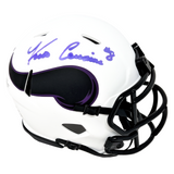 Kirk Cousins Minnesota Vikings Signed Riddell Lunar Mini Helmet BAS Beckett