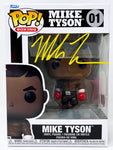Mike Tyson Signed Funko Pop! Figure #01 Yellow Ink BAS Beckett