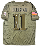Julian Edelman New England Patriots Signed Salute to Service Nike Jersey JSA
