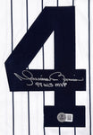 Mariano Rivera Yankees Signed Nike 99 World Series MVP Inscribed Jersey BAS