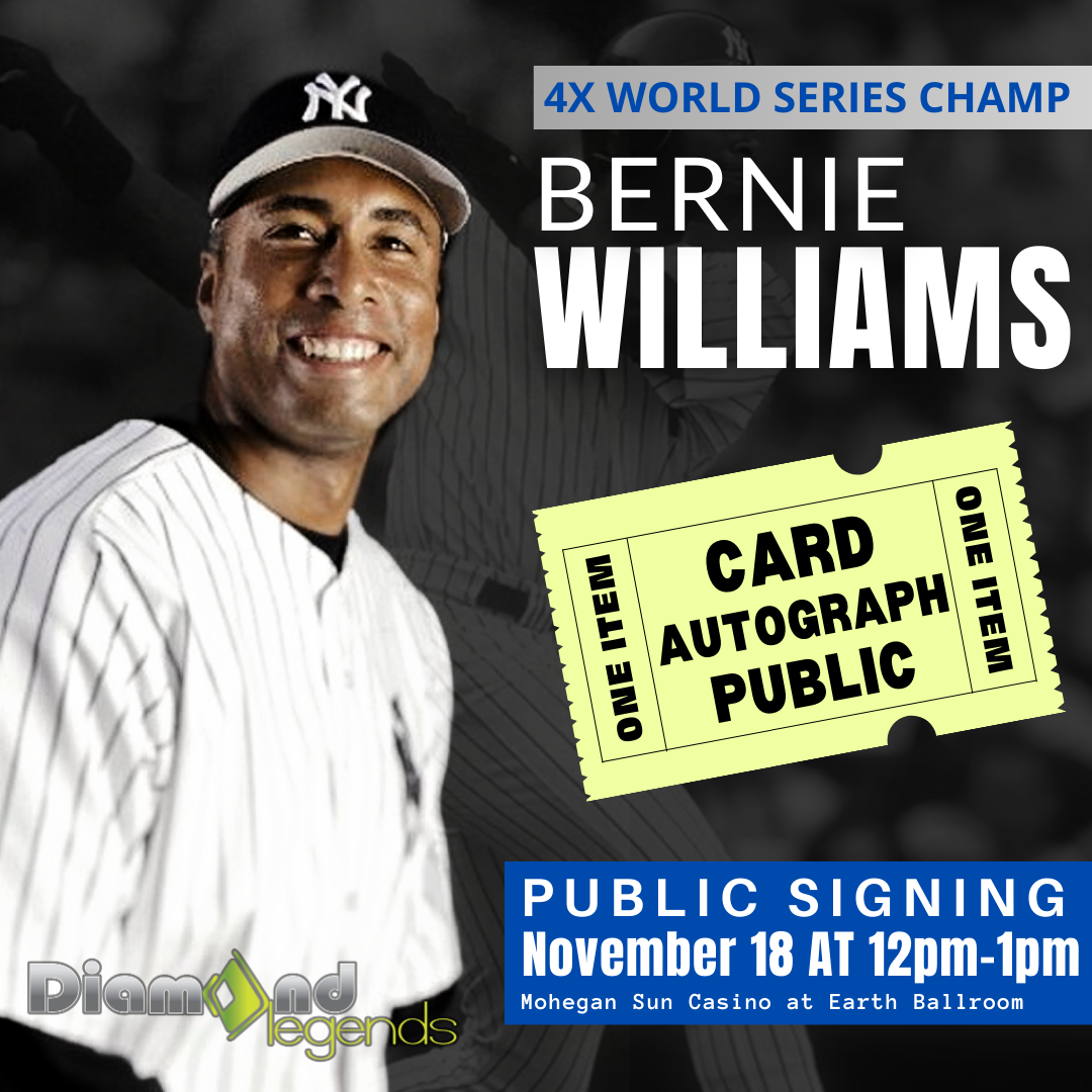 Bernie Williams Signing