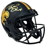 Drew Brees New Orleans Saints Signed Riddell Eclipse Replica Helmet BAS Beckett