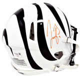 Joe Burrow Cincinnati Bengals Signed Riddell Alternate Authentic Helmet Fanatic