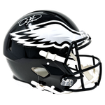 Jalen Hurts Philadelphia Eagles Signed Black Alternate Authentic Helmet BAS