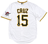 Oneil Cruz Pittsburgh Pirates Signed Authentic Nike White Jersey JSA