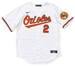 Gunnar Henderson Baltimore Orioles Signed Authentic Nike White Home Jersey BAS