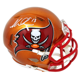 Mike Evans Tampa Bay Buccaneers Signed Riddell Flash Mini Helmet BAS