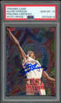 1996 Fleer Metal #236 Allen Iverson RC Rookie 76ers PSA/DNA Auto GEM MINT 10