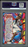 1996 Fleer Metal #236 Allen Iverson RC Rookie 76ers PSA/DNA Auto GEM MINT 10