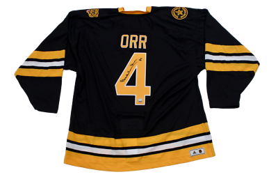 Bobby Orr Autographed Framed Bruins Jersey