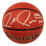 Paul Pierce Boston Celtics Signed 2008 Finals MVP Inscribed Basketball JSA
