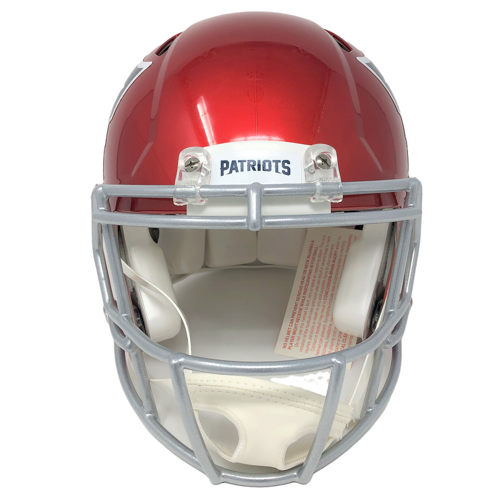 Mac Jones New England Patriots Signed Authentic Flash Helmet BSA Becke –  Diamond Legends Online