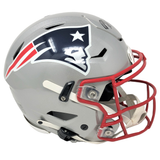 Mac Jones New England Patriots Signed Full Size Speed Flex Authentic Helmet BAS