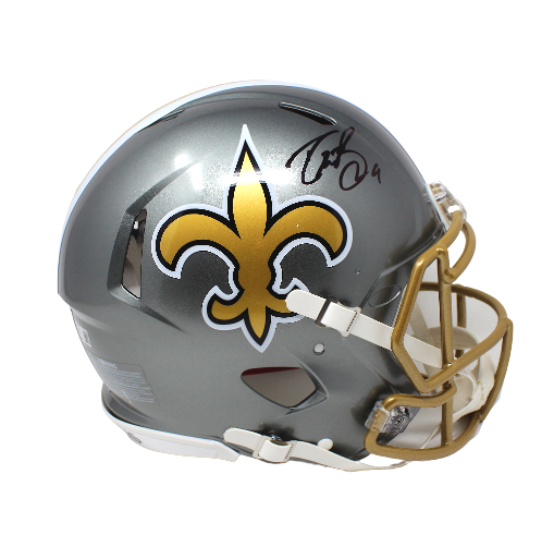 Drew Brees Autographed New Orleans Saints Flash Authentic Full