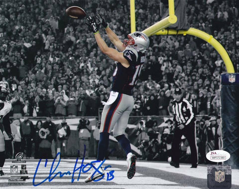 Chris Hogan New England Patriots Signed Autographed Spotlight 16x20 Photo JSA