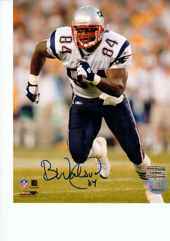 Benjamin Watson New England Patriots Signed Autographed 8x10 Photo