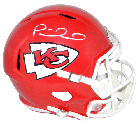 Patrick Mahomes Kansas City Chiefs Signed Riddell Speed Replica Helmet BAS