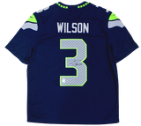Russell Wilson Seattle Seahawks Signed Authentic Nike Elite Jersey RS Holo BAS