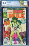 She-Hulk #1 1st Appearance Marvel 1980 White Pages CGC 9.0 VF/NM Custom Label
