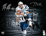 Tom Brady/Rob Gronkowski Patriots Signed TD Celebration 16x20 Photo Fanatics