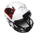 Tom Brady/Rob Gronkowski Patriots Signed Lunar Speed Authentic Helmet Fanatics