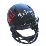 Bill Belichick New England Patriots Signed Eclipse Mini Helmet Helmet JSA LOA
