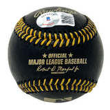 Albert Pujols St. Louis Cardinals Signed Black Official MLB Baseball BAS Beckett