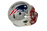 Randy Moss New England Patriots Signed FS Chrome Straight Cash Homie Helmet JSA