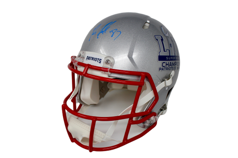 Rob Gronkowski New England Patriots Signed Full Size Replica SB 53 Helmet JSA