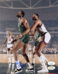 Bill Russell Boston Celtics Signed 8x10 Photo vs Philadelphia 76ers JSA
