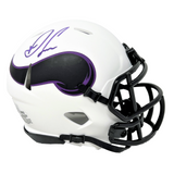 Dalvin Cook Minnesota Vikings Signed Riddell Lunar Mini Helmet BAS Beckett