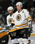 Ray Bourque Cam Neely Boston Bruins Signed 16x20 Photo JSA