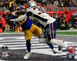 Jason McCourty New England Patriots Signed 8x10 Photo SB 53 Endzone JSA