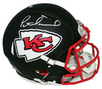 Patrick Mahomes Kansas City Chiefs Signed Authentic Speed Black Helmet JSA