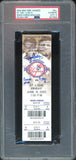 Roger Clemens Yankees 300W/4,000K 6/13/03 Full Ticket PSA/DNA AUTHENTIC AUTO 10