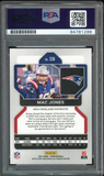 2021 Panini Prizm #336 Mac Jones RC Rookie On Card PSA/DNA Auto GEM MINT 10