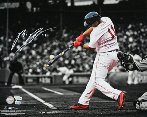 Rafael Devers Boston Red Sox Signed 16x20 Photo 2018 WS Champ MLB/Fanatics