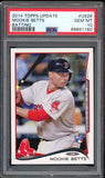 2014 Topps Update #US25 Mookie Betts Rookie RC Red Sox PSA 10 GEM MINT