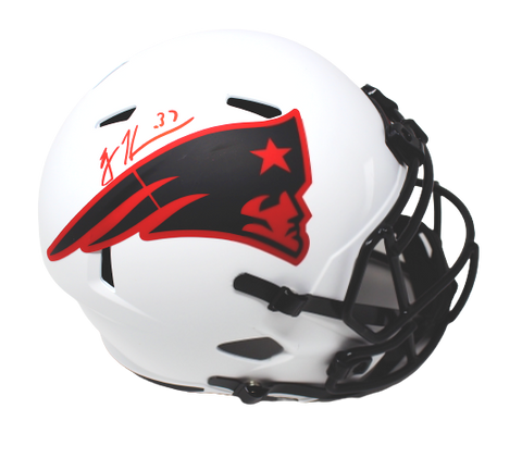 Rodney Harrison New England Patriots Signed FS Speed Lunar Replica Helmet Pats