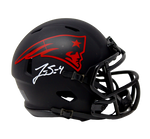 Jarrett Stidham New England Patriots Signed Authentic Eclipse Mini Helmet JSA