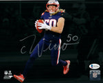 Chase Winovich New England Patriots Signed 8x10 Photo 1st TD Spotlight BAS