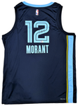 Ja Morant Memphis Grizzlies Signed Authentic NBA Swingman Nike Jersey BAS