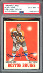 1970-71 O-Pee-Chee #3 Bobby Orr Bruins Boston PSA/DNA Auto Grade GEM MINT 10