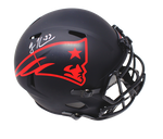 Rodney Harrison New England Patriots Signed FS Speed Eclipse Replica Helmet Pats