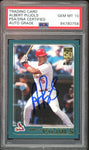 2001 Topps Traded #T247 Albert Pujols RC Rookie On Card PSA/DNA Auto GEM MINT 10