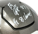 Rob Gronkowski Buccaneers Signed 4x SB Champ! Ins Authentic SpeedFlex Helmet JSA