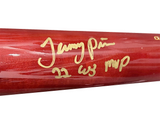 Jeremy Peña Astros Signed 22 WS MVP Inscribed Victus Custom Model Bat MLB Holo