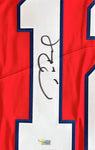 Tom Brady New England Patriots Signed Nike Red Throwback Limited Jersey Fanatics